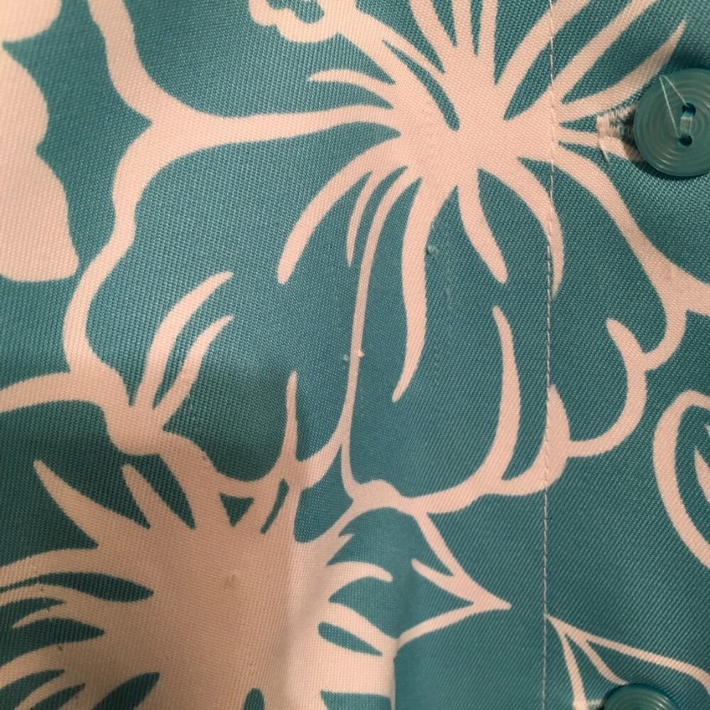 Alfred Dunner Floral Lightweight Jacket - Picture 8 of 8